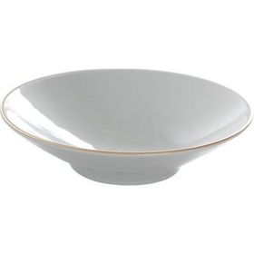 Porland Altın Yaldız 19 cm Porselen Çukur Tabak