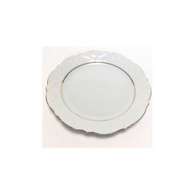 Porland Altın Yaldız 2F 21 CM 6'lı Düz Pasta Tabağı