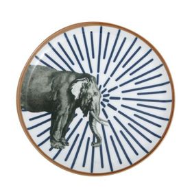 Porland Animals 20 cm Desen 10 Düz Tabak