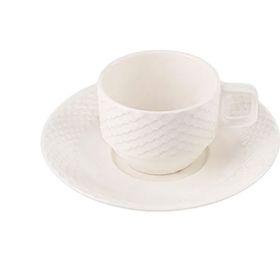 Porland Aqua Alumilite 200 cc Tabaklı Çay Fincanı