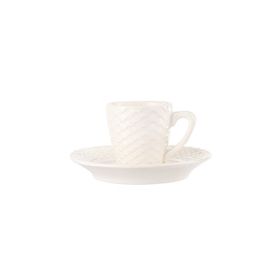 Porland Aqua Alumilite 64 cc Tabaklı Kahve Fincanı
