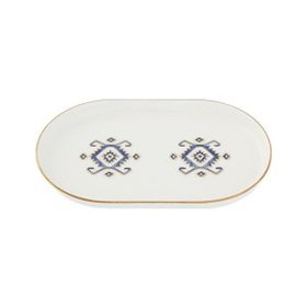 Porland Arabesque 18 cm Desen5 Kayık Tabak