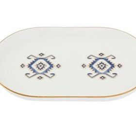 Porland Arabesque 18 cm Desen5 Kayık Tabak