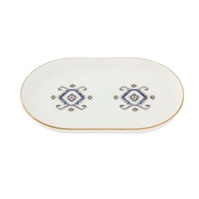 Porland Arabesque 18 cm Desen5 Kayık Tabak