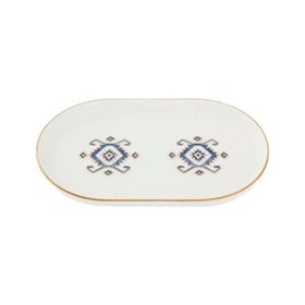 Porland Arabesque 18 cm Desen5 Kayık Tabak