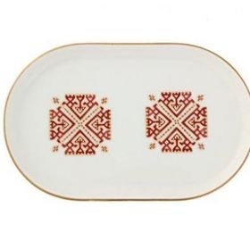 Porland Arabesque 18 cm Desen6 Kayık Tabak