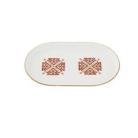 Porland Arabesque 18 cm Desen6 Kayık Tabak