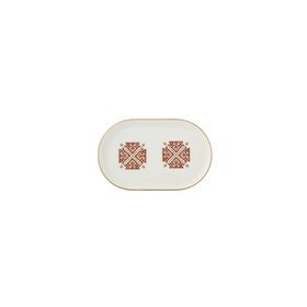 Porland Arabesque 18 cm Desen6 Kayık Tabak