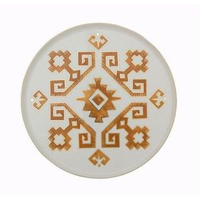 Porland Arabesque 27 cm Desen1 Düz Tabak