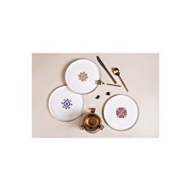 Porland Arabesque 6'lı 21 cm Pasta Takımı