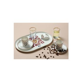 Porland Arabesque 8 Parça Kahve Ikram Takımı