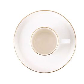Porland Arabesque 85 cc Desen 5 Tabaklı Kahve Fincanı