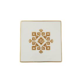 Porland Arabesque Desen 1 10x10 cm 6 Adet Bardak Altlığı