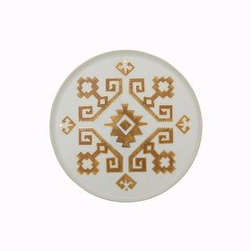 Porland Arabesque Desen 18 cm Düz Tabak