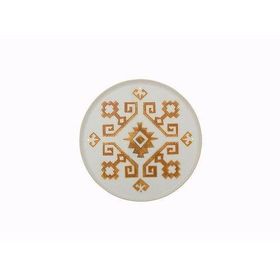 Porland Arabesque Desen 18 cm Düz Tabak