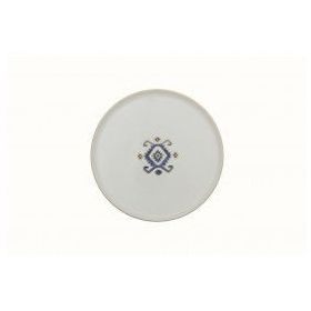 Porland Arabesque Desen 21 cm Düz Tabak