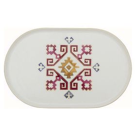 Porland Arabesque Desen 28 cm Kayık Tabak