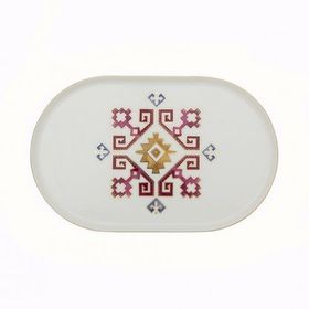 Porland Arabesque Desen 28 cm Kayık Tabak