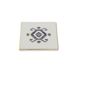 Porland Arabesque Desen 5 10 cm Bardak Altlığı