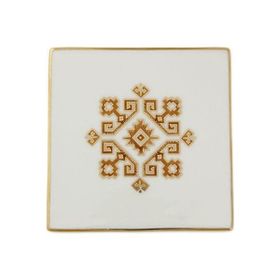 Porland Arabesque Desen 6 10 cm Bardak Altlığı