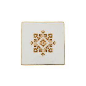 Porland Arabesque Desen 6 10 cm Bardak Altlığı