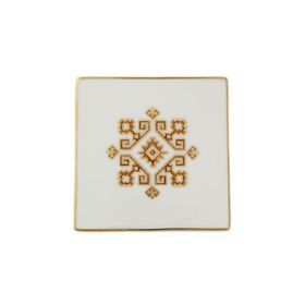 Porland Arabesque Desen 6 10 cm Bardak Altlığı