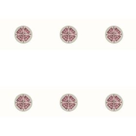 Porland Arabesque Desen 6 10 cm Çok Renkli Mini Kase