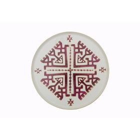 Porland Arabesque Desen 6 27 cm 1 Adet Düz Tabak