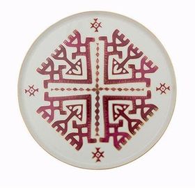 Porland Arabesque Desen 6 27 cm 1 Adet Düz Tabak