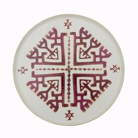 Porland Arabesque Desen 6 27 cm Düz Tabak