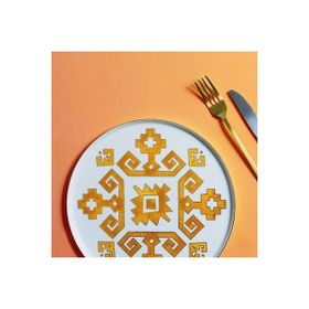 Porland Arabesque Desen 6 27 cm Düz Tabak