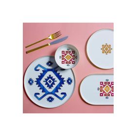 Porland Arabesque Desen 6 27 cm Düz Tabak