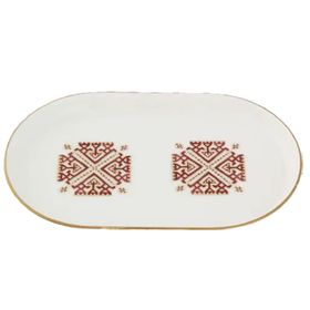 Porland Arabesque Desen 6 Tek Kişilik 3 Parça Kahve İkram Takımı