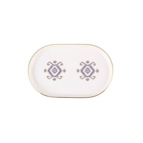 Porland Arabesque Desen5 18 cm 2 Adet Kayık Tabak