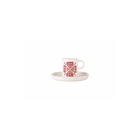 Porland Arabesque Desen6 85 cc Tabaklı Kahve Fincanı