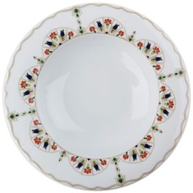 Porland Aşiyan Desen1 22 cm Çukur Tabak