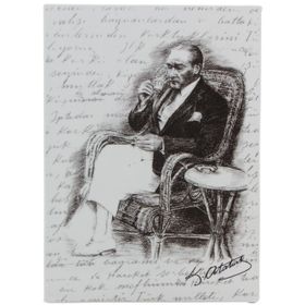 Porland Atatürk 30 cm 2 Adet Duvar Panosu