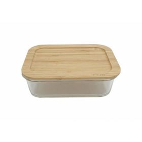 Porland Bamboo Dikdörtgen 1040 cc Saklama Kabı