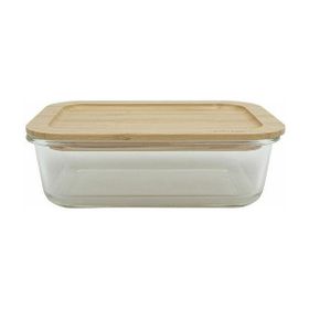 Porland Bamboo Dikdörtgen 1040 cc Saklama Kabı