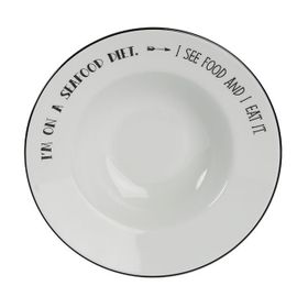 Porland Be Happy 25 cm 3 Adet Makarna Tabağı