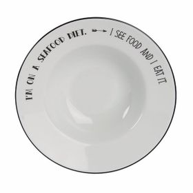 Porland Be Happy 25 cm Makarna Tabağı