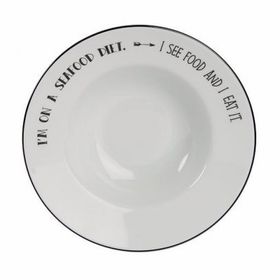 Porland Be Happy 25 cm Makarna Tabağı