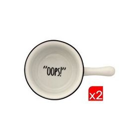 Porland Be Happy 6 CM 2'li Çok Amaçlı Mini Kase