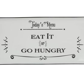 Porland Be Happy Baton 35 cm Porselen Pasta Tabağı
