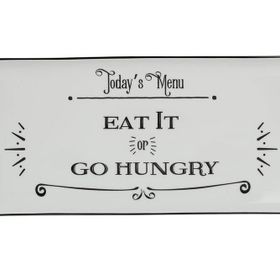 Porland Be Happy Baton 35 cm Porselen Pasta Tabağı