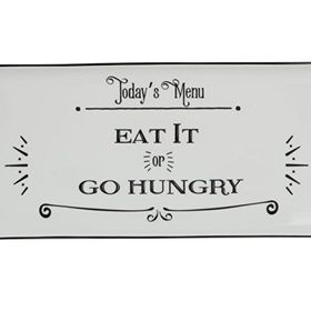 Porland Be Happy Baton 35 cm Porselen Pasta Tabağı