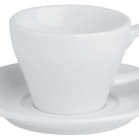 Porland Bella Beyaz 150 cc Tabaklı Çay Fincanı