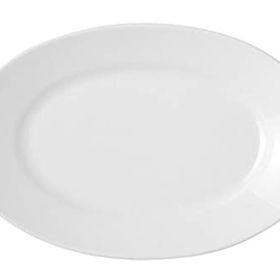 Porland Bella Beyaz 22 cm 12 Adet Kayık Tabak