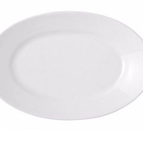 Porland Bella Beyaz 33 cm Kayık Tabak