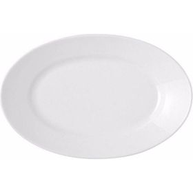 Porland Bella Beyaz 33 cm Kayık Tabak